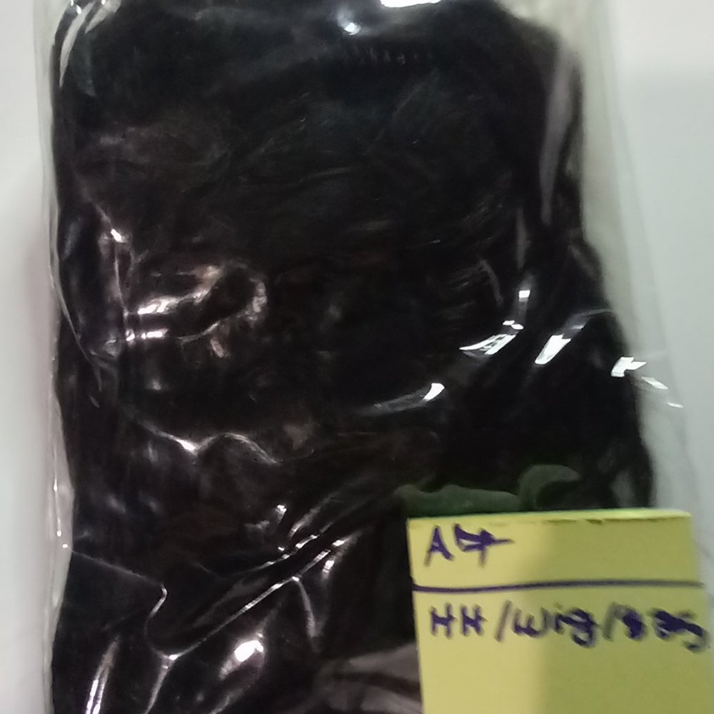 human hair wig new medium length